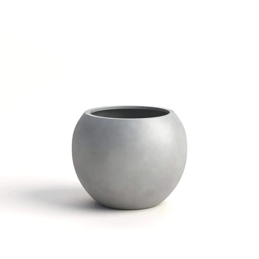 DTY Signature Mount Sherman 1-piece Fiberstone Planter Small Gray -DTYStore