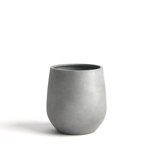 DTY Signature Mount Wilson 1-piece Fiberstone Planter Small Gray -DTYStore