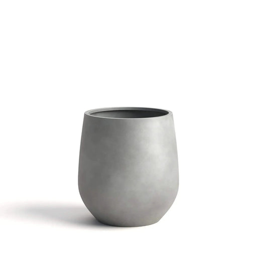 DTY Signature Mount Wilson 1-piece Fiberstone Planter Small Gray -DTYStore