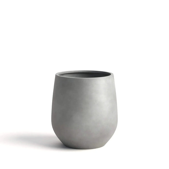 DTY Signature Mount Wilson 1-piece Fiberstone Planter Small Gray -DTYStore