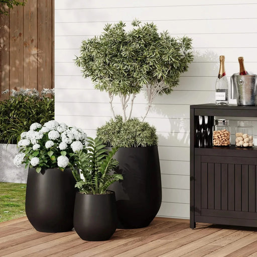 DTY Signature Mount Wilson 1-piece Fiberstone Planter -DTYStore