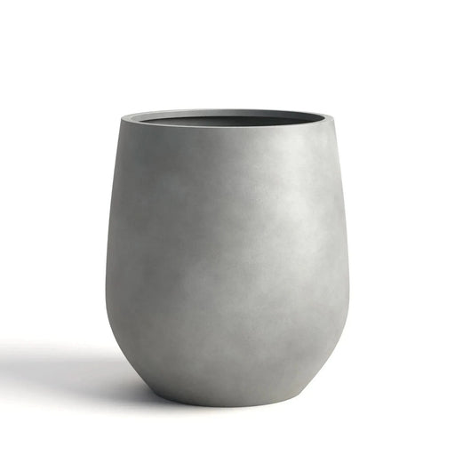 DTY Signature Mount Wilson 1-piece Fiberstone Planter Medium Gray -DTYStore