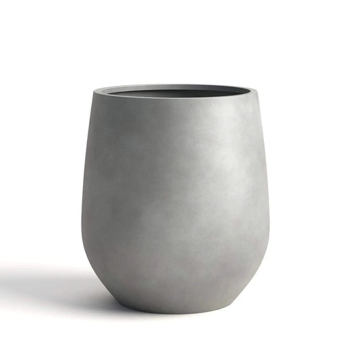 DTY Signature Mount Wilson 1-piece Fiberstone Planter Medium Gray -DTYStore