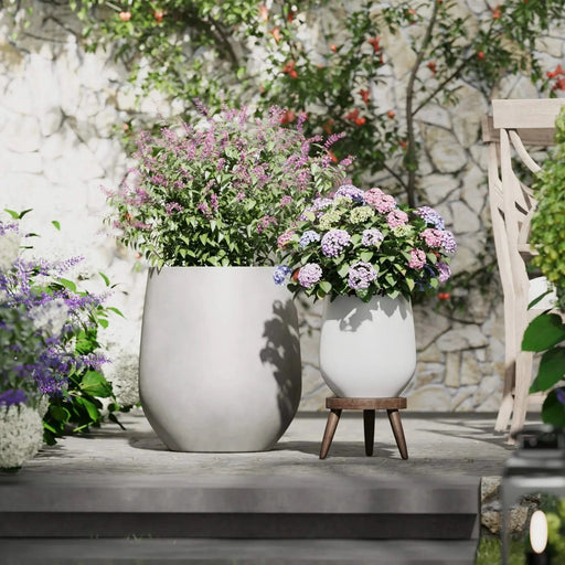 DTY Signature Mount Wilson 1-piece Fiberstone Planter -DTYStore