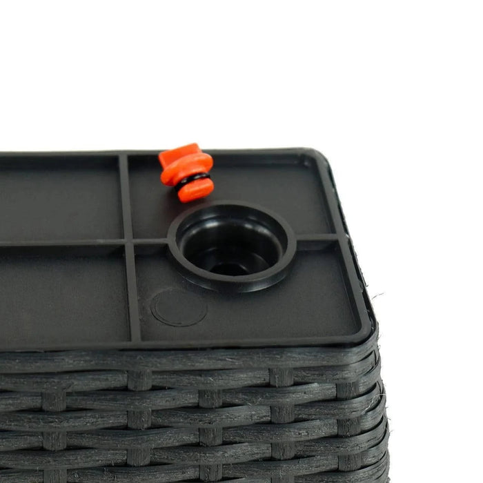 DTY Signature Set of 2 CATLEZA Rectangular Wicker Planters -DTYStore