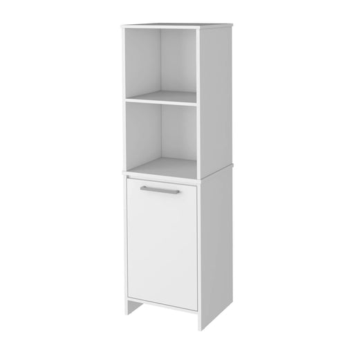 Danforth Pantry Cabinet, Single Door Cabinet, Four Shelves Default -DTYStore