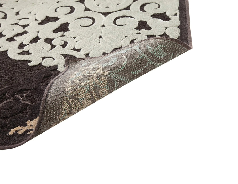 Dante Charcoal/Ivory/Lt. Blue Area Rug 8x10 Default -DTYStore