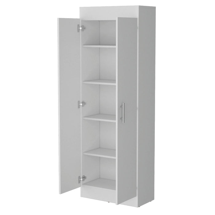 Dawson Pantry Cabinet with Sleek 5-Shelf Storage Default -DTYStore