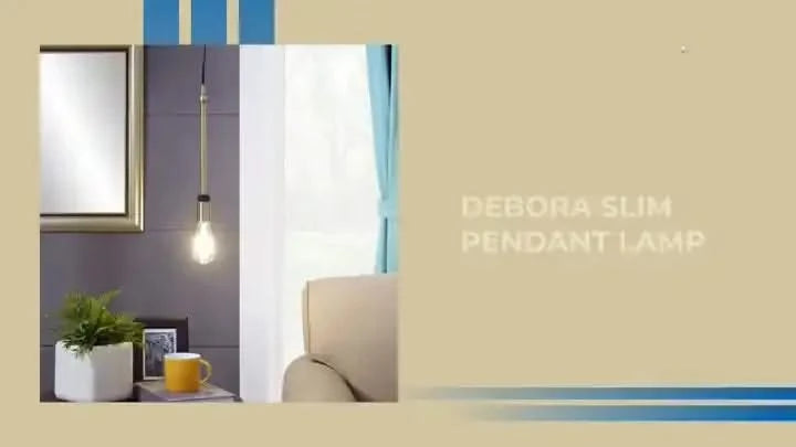 Debora Slim Pendant Lamp -DTYStore