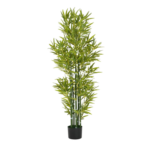 Decorative Artificial Bamboo Plant with Pot for Indoor and Outdoor Home & Office 60 in -DTYStore