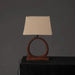 Decorative Table Lamp with Wooden Base For Living Room-Bedroom-Home Decor-Table Decor-15X10X21' Default -DTYStore