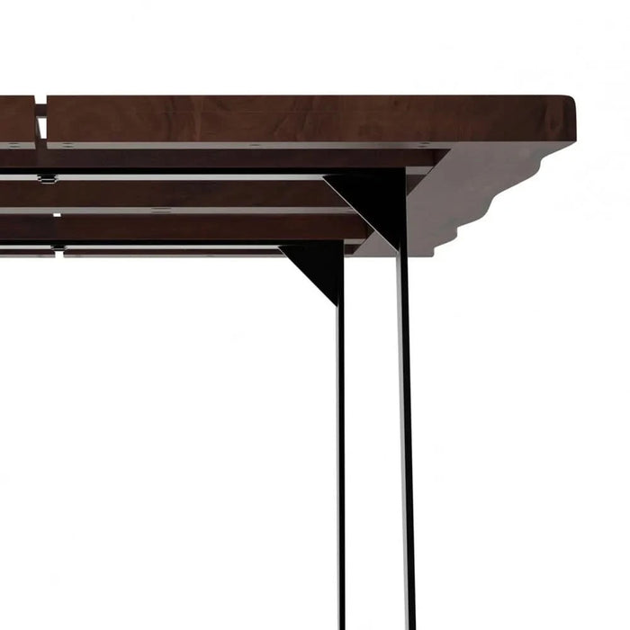 Delta Dining Table in Dark Walnut Default -DTYStore