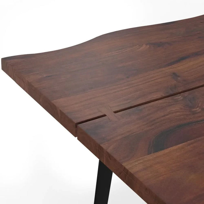 Delta Dining Table in Dark Walnut Default -DTYStore