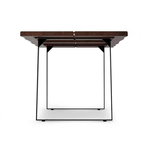 Delta Dining Table in Dark Walnut Default -DTYStore