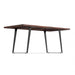 Delta Dining Table in Dark Walnut Default -DTYStore