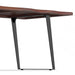 Delta Dining Table in Dark Walnut Default -DTYStore