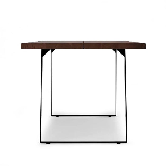 Delta Dining Table in Dark Walnut Default -DTYStore