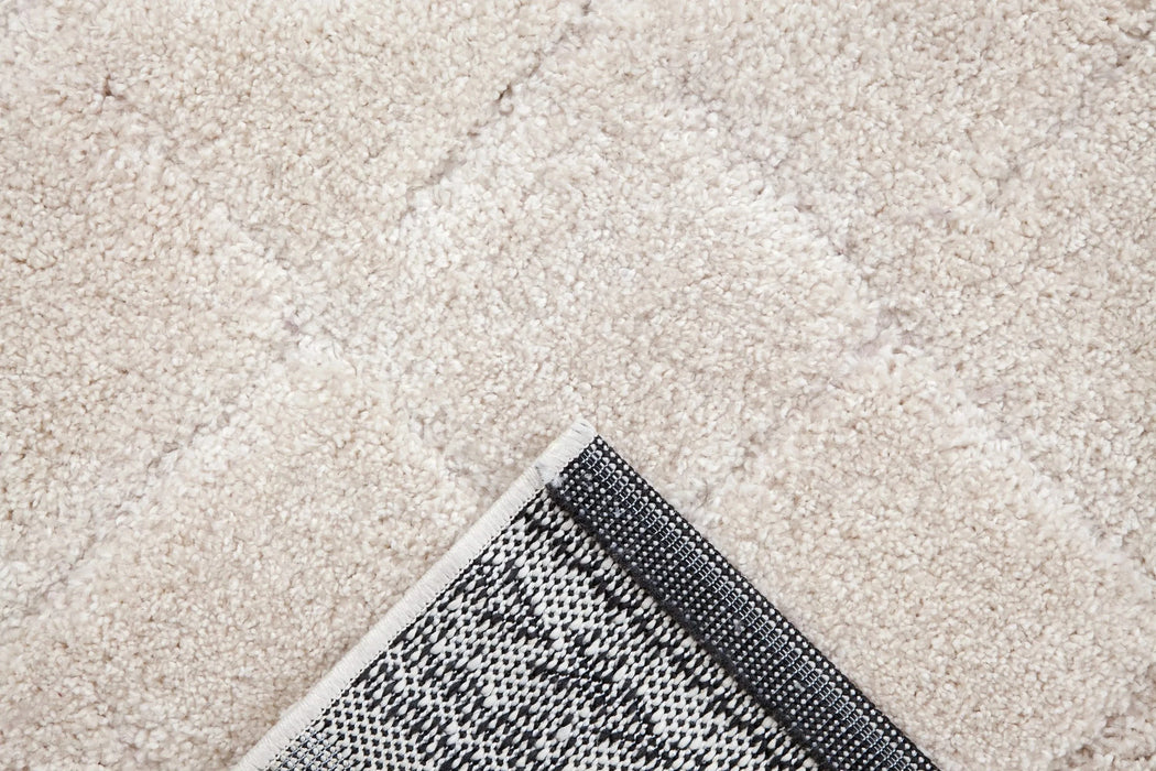 Denali Bijou Cream Polypropylene Tufted Area Rug 8x10 Default -DTYStore