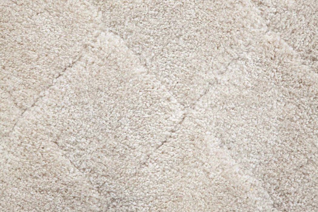 Denali Bijou Cream Polypropylene Tufted Area Rug 8x10 Default -DTYStore