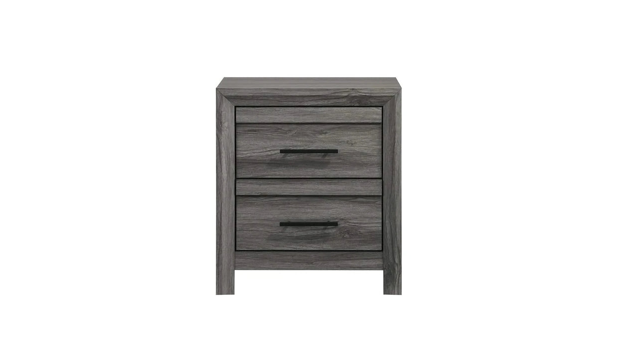 Denver Modern Style 4 Pc Full Bedroom Set Made with Wood in Gray (NJ INVENTORY) Default -DTYStore