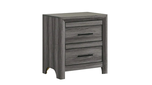 Denver Modern Style 5 Pc Full Bedroom Set Made with Wood in Gray (NJ IVENTORY) Default -DTYStore