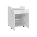 Derry Coffee Cart, Living Room, White Default -DTYStore