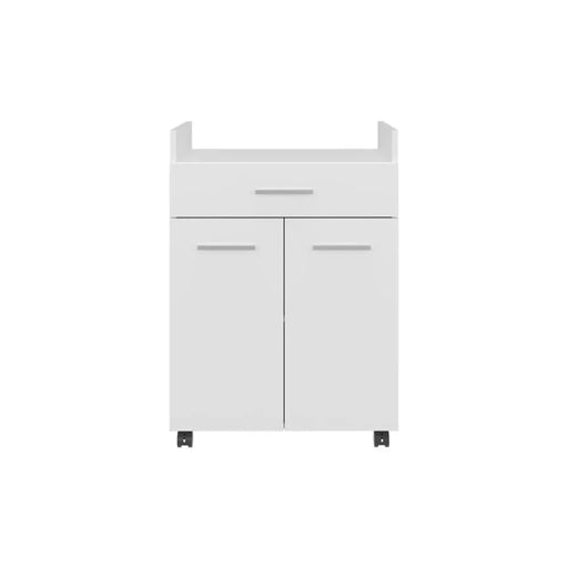 Derry Coffee Cart, Living Room, White Default -DTYStore