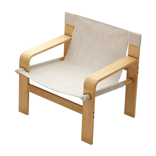 Detachable and washable Oak Accent Chair Wide Armrest Mid-Century Lounge Chair Linen Fabric Armchair & Solid Wood Frame for Living Room, Bedroom, Balcony, (White) Default -DTYStore