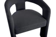 Dining Chair Set of 2 black Default -DTYStore