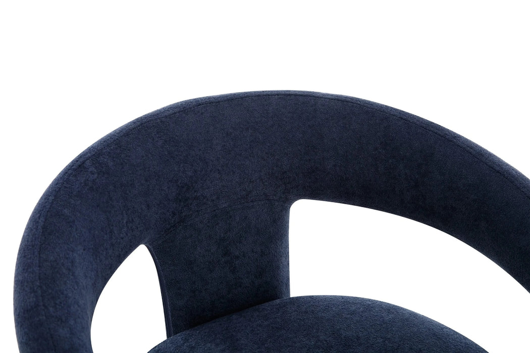 Dining Chair Set of 2 blue Default -DTYStore