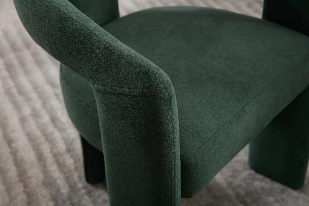 Dining Chair Set of 2 green Default -DTYStore