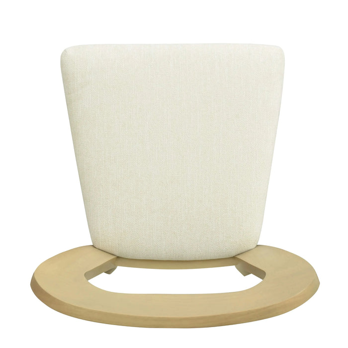 Dining Chair Without Arm(light ash+beige) Set of 2 Default -DTYStore