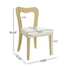 Dining Chair Without Arm(light ash+beige) Set of 2 Default -DTYStore