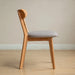 Dining Chair Wooden FAS Grade Oak Natural Wood Made in North America 100% Dirt-free Wood Chair Solid Chair Table Chair Wooden Living Room Chair Simple And Natural 47.5 * 55.5 * 78cm Default -DTYStore