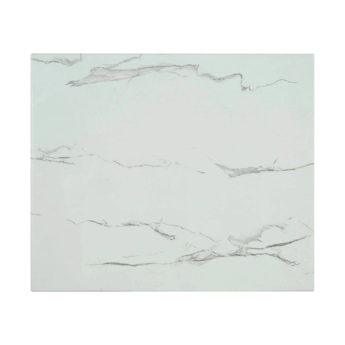 Dining Room Transitional 3pc Dining Set Gloss Table Top w Storage Shelves Side 2x Stools Black Ivory White Default -DTYStore