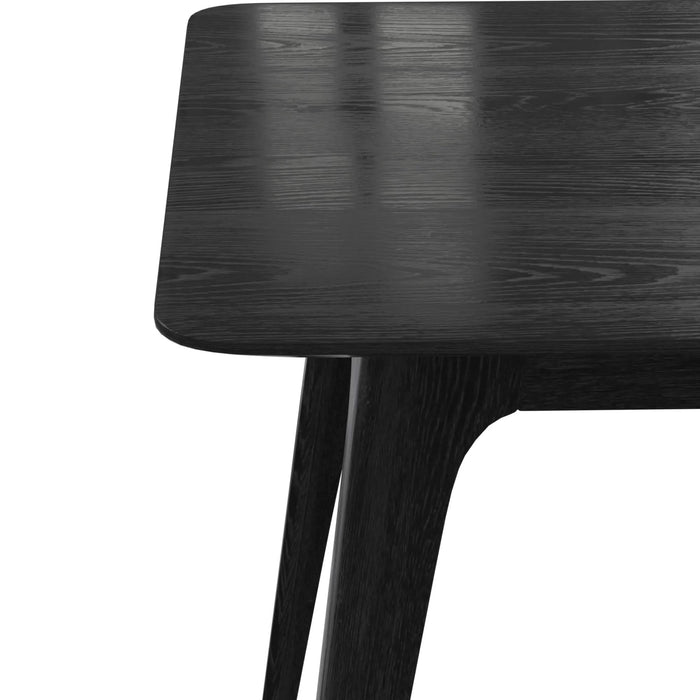 Dining Table Solid Wood Legs, Black Default -DTYStore