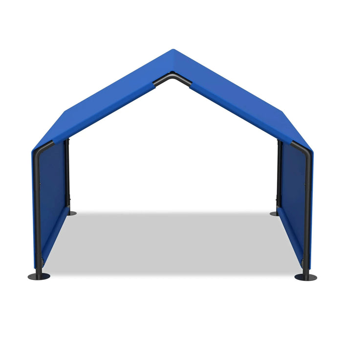 Dog Shade Shelter Outdoor Tent for Small Medium Dogs, Waterproof Sun Protection Pet House for Dogs, Small Animals and Livestock, Blue Default -DTYStore