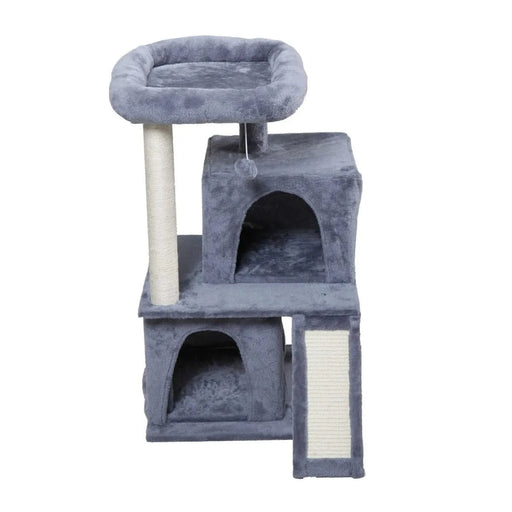 Double-layer cat Tree with cat house and ladder Default -DTYStore