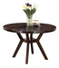 Drake Espresso Finish Dining Table Default -DTYStore