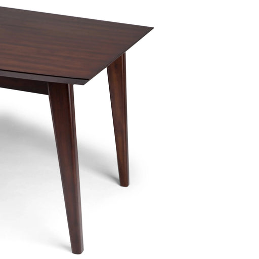 Draper Dining Table in Java Brown Default -DTYStore