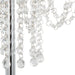 Droplets 60' Contemporary Metal Floor Lamp in Polished Chrome and Clear K9 Crystal Accents from Grandview Gallery by LumiSource Default -DTYStore