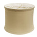 Drum No Hug with 1' Trim Softback Lampshade with Washer Fitter, Dune Default -DTYStore