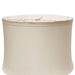 Drum No Hug with 1' Trim Softback Lampshade with Washer Fitter, Snow Color Fabric Lampshade for Table Lamps, Natural Linen, 16' Top x 17' Bottom x 12' Height Default -DTYStore