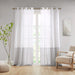 Dual-colored Curtain Panel (Only 1 Pc Panel) Default -DTYStore