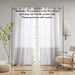 Dual-colored Curtain Panel (Only 1 Pc Panel) Default -DTYStore