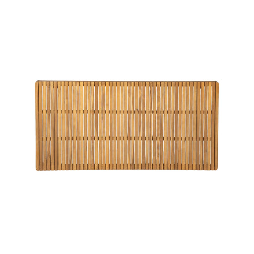 Durable 7 - Piece Patio Furniture Set Acacia Wood Table and 6 Heavy-Duty Cushioned Chairs, Natural Default -DTYStore