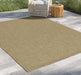 Earth GC_NTL1004 Jute/Jute 7 ft. 10 in. x 10 ft. 3 in. Indoor/Outdoor Area Rug Default -DTYStore