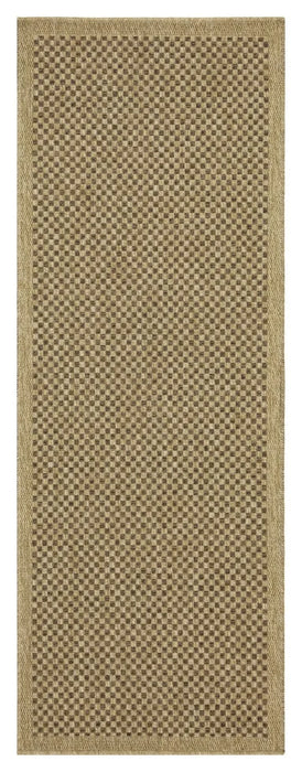 Earth GC_NTL1005 Jute/Mocha 7 ft. 10 in. x 10 ft. 3 in. Indoor/Outdoor Area Rug Default -DTYStore