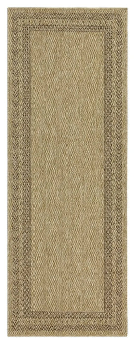 Earth GC_NTL1007 Jute/Mocha 7 ft. 10 in. x 10 ft. 3 in. Indoor/Outdoor Area Rug Default -DTYStore