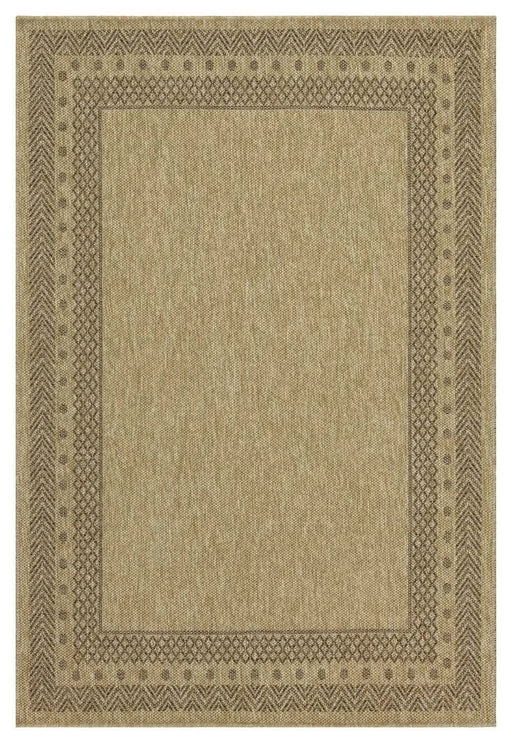 Earth GC_NTL1007 Jute/Mocha 7 ft. 10 in. x 10 ft. 3 in. Indoor/Outdoor Area Rug Default -DTYStore